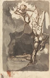 Study for the Finding of the Body of Bassanio